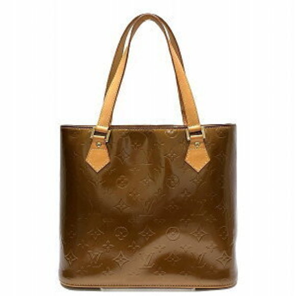 Louis Vuitton Vernis Houston Bron White Tote Bag - Picture 1 of 8
